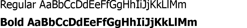 font example