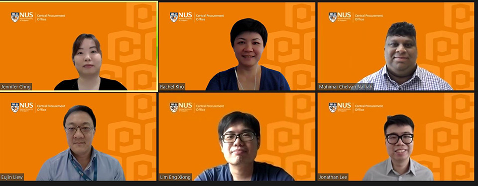 The NUService Hub project team from CPO